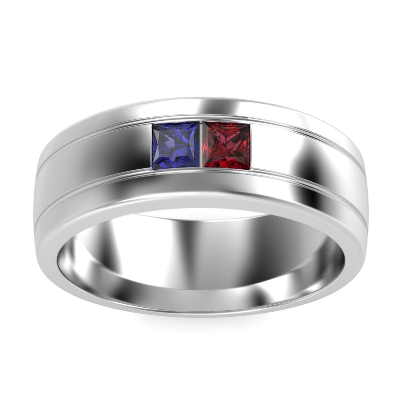 7.5mm Men's Modern Princess Band