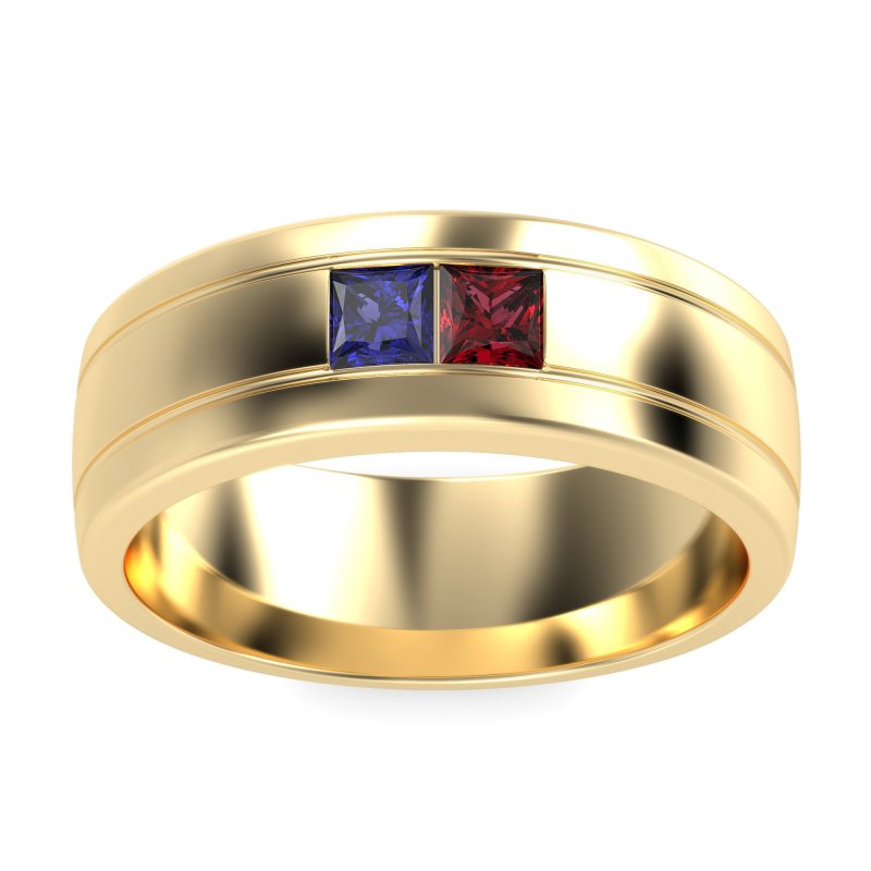 7.5mm Men's Modern Princess Band