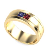 7.5mm Men's Modern Princess Band