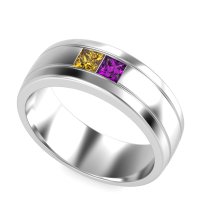 7.5mm Men's Modern Princess Band
