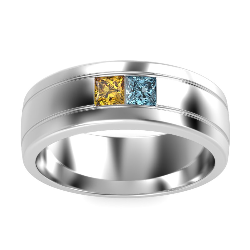 7.5mm Men's Modern Princess Band