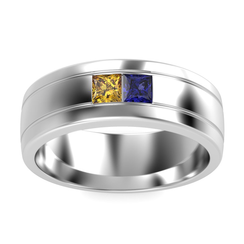 7.5mm Men's Modern Princess Band