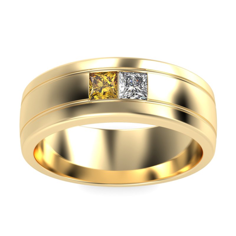 7.5mm Men's Modern Princess Band