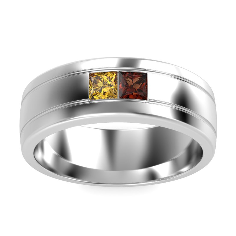 7.5mm Men's Modern Princess Band