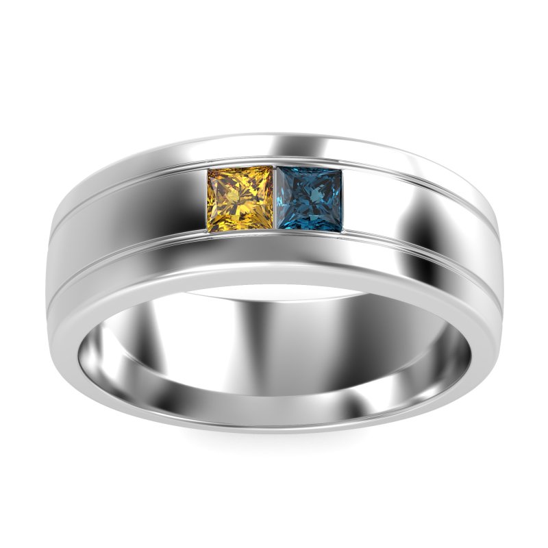 7.5mm Men's Modern Princess Band