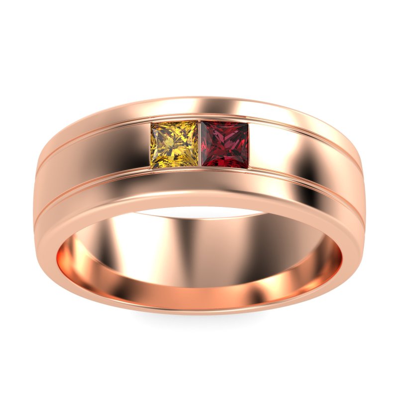 7.5mm Men's Modern Princess Band