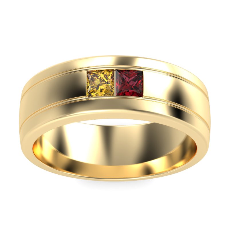 7.5mm Men's Modern Princess Band