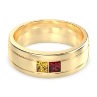 7.5mm Men's Modern Princess Band