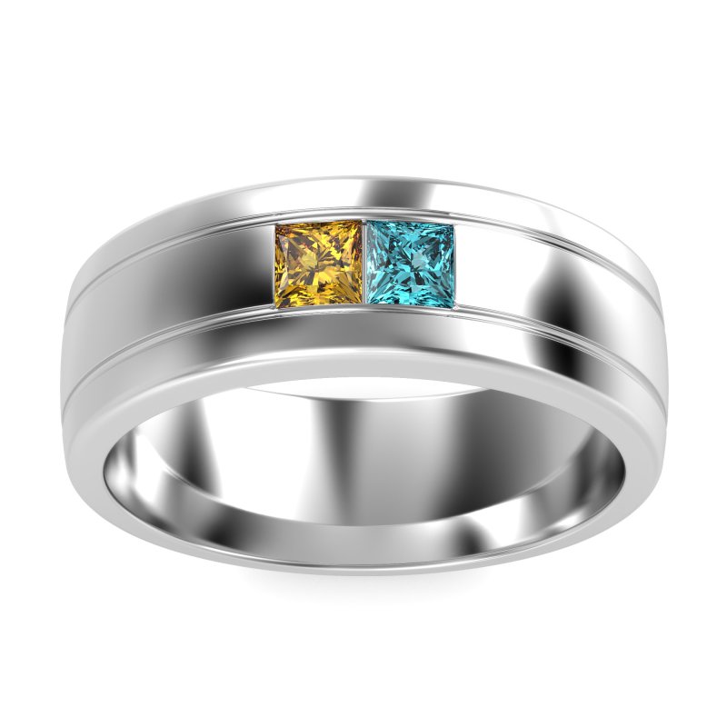 7.5mm Men's Modern Princess Band
