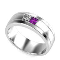 7.5mm Men's Modern Princess Band