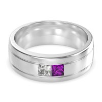 7.5mm Men's Modern Princess Band