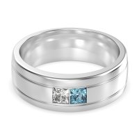 7.5mm Men's Modern Princess Band