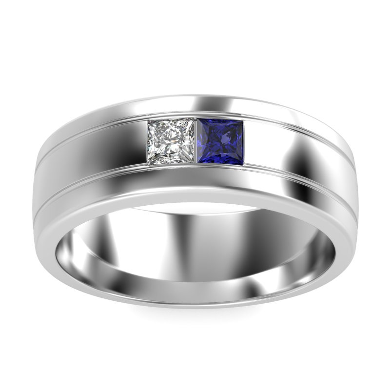 7.5mm Men's Modern Princess Band