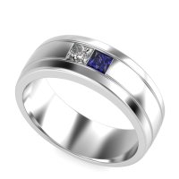 7.5mm Men's Modern Princess Band