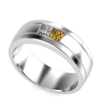 7.5mm Men's Modern Princess Band