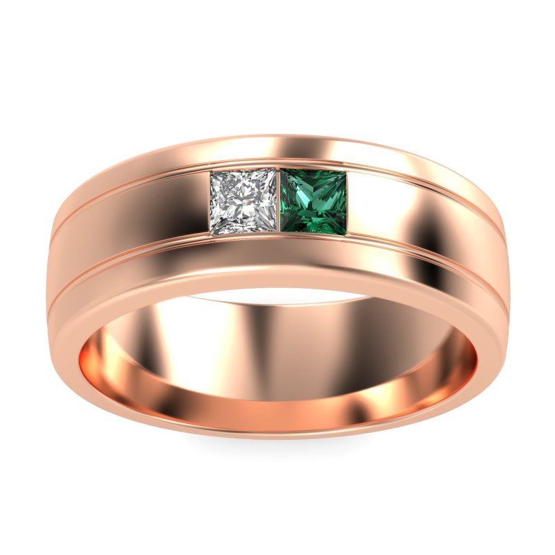 7.5mm Men's Modern Princess Band