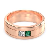 7.5mm Men's Modern Princess Band