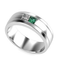 7.5mm Men's Modern Princess Band