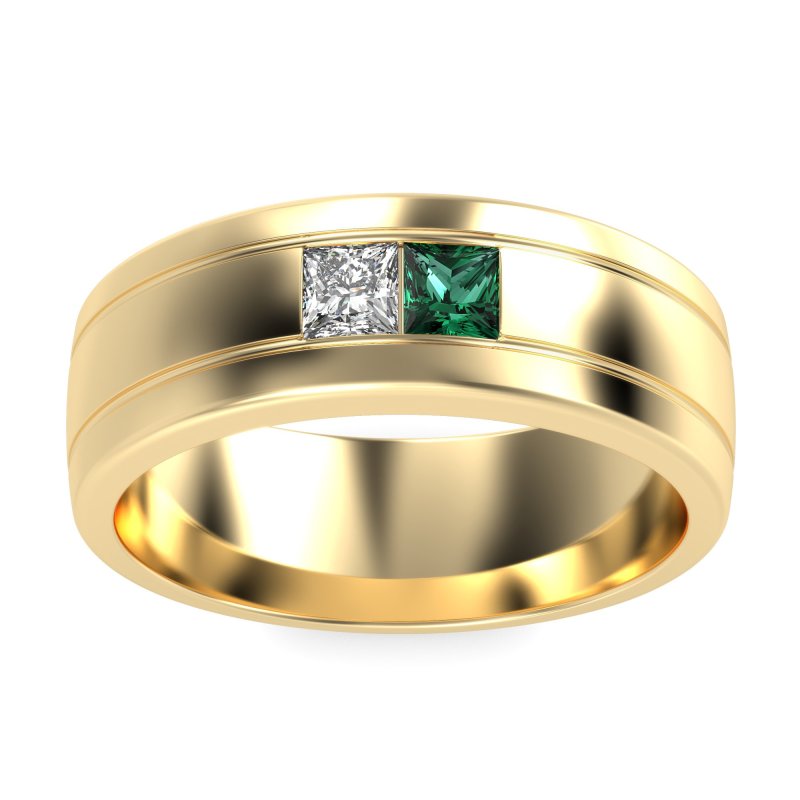 7.5mm Men's Modern Princess Band