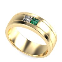 7.5mm Men's Modern Princess Band