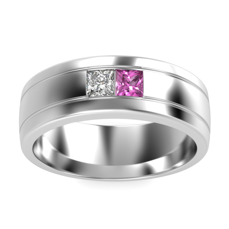 7.5mm Men's Modern Princess Band