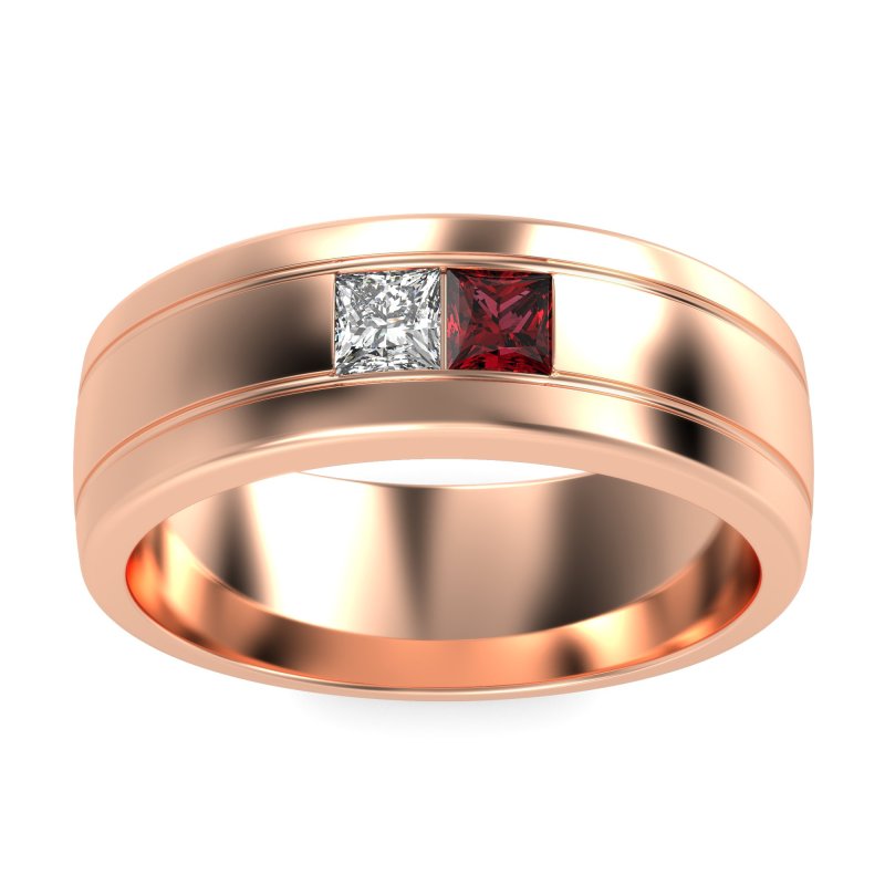 7.5mm Men's Modern Princess Band