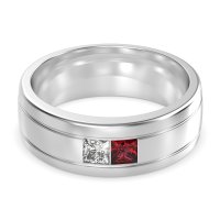 7.5mm Men's Modern Princess Band