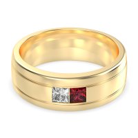 7.5mm Men's Modern Princess Band