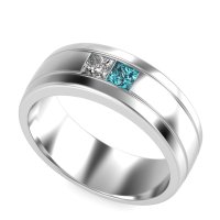 7.5mm Men's Modern Princess Band