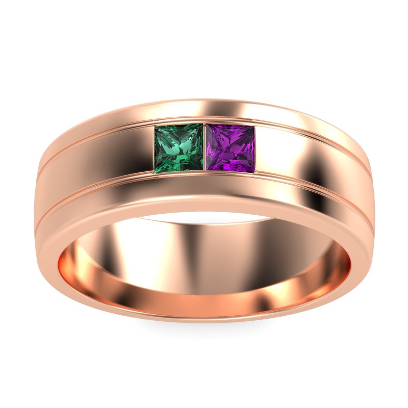 7.5mm Men's Modern Princess Band