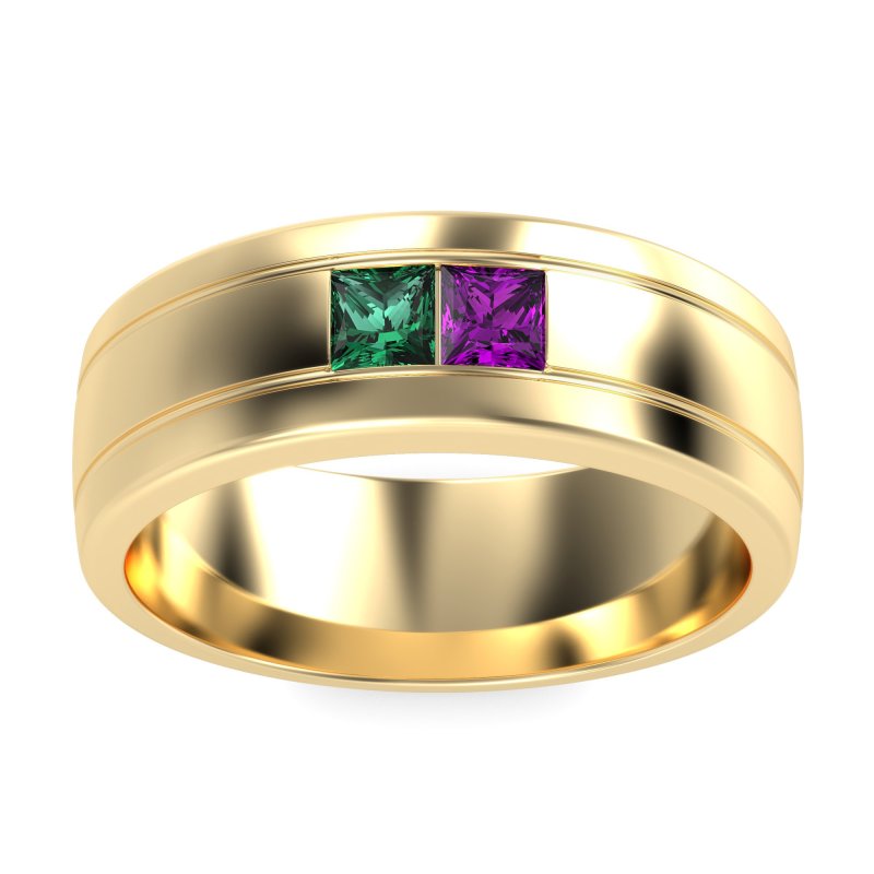 7.5mm Men's Modern Princess Band