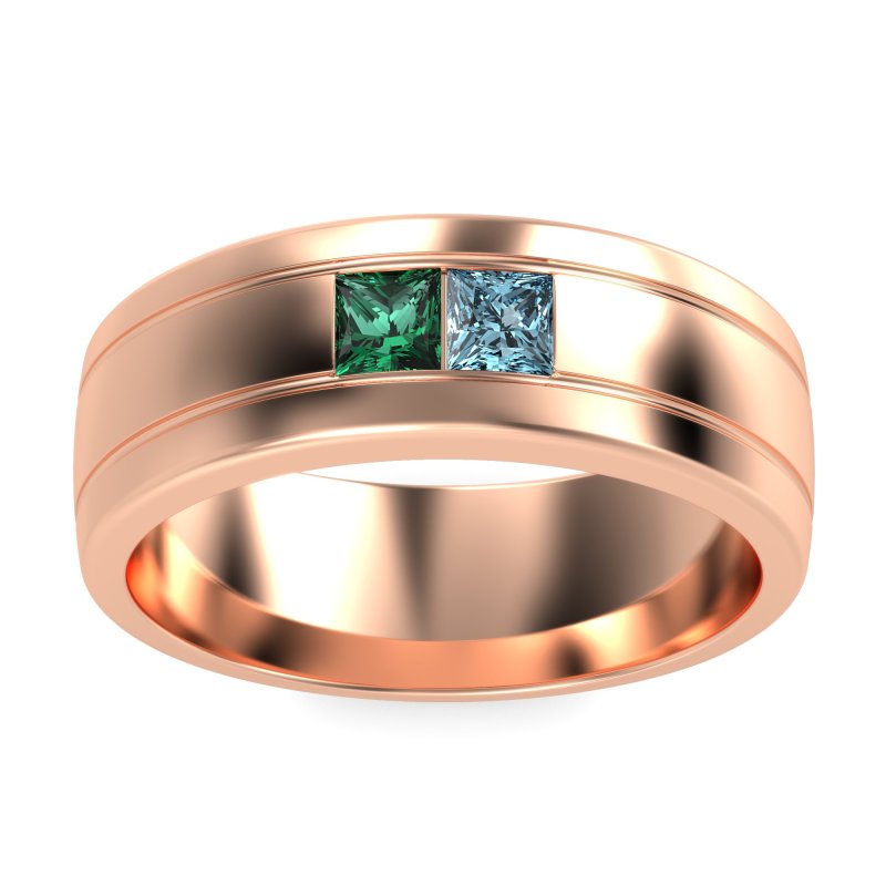 7.5mm Men's Modern Princess Band