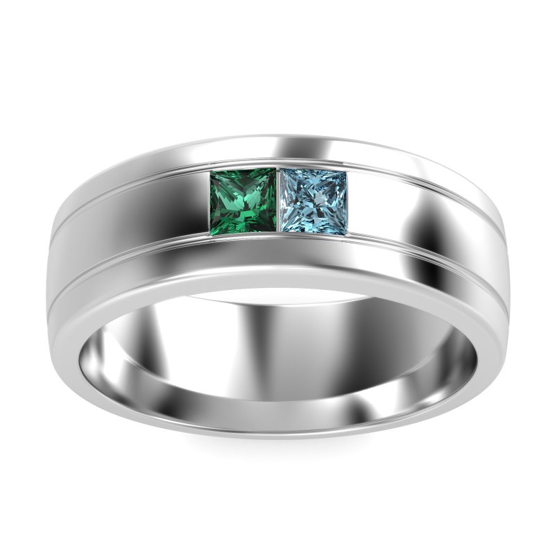 7.5mm Men's Modern Princess Band