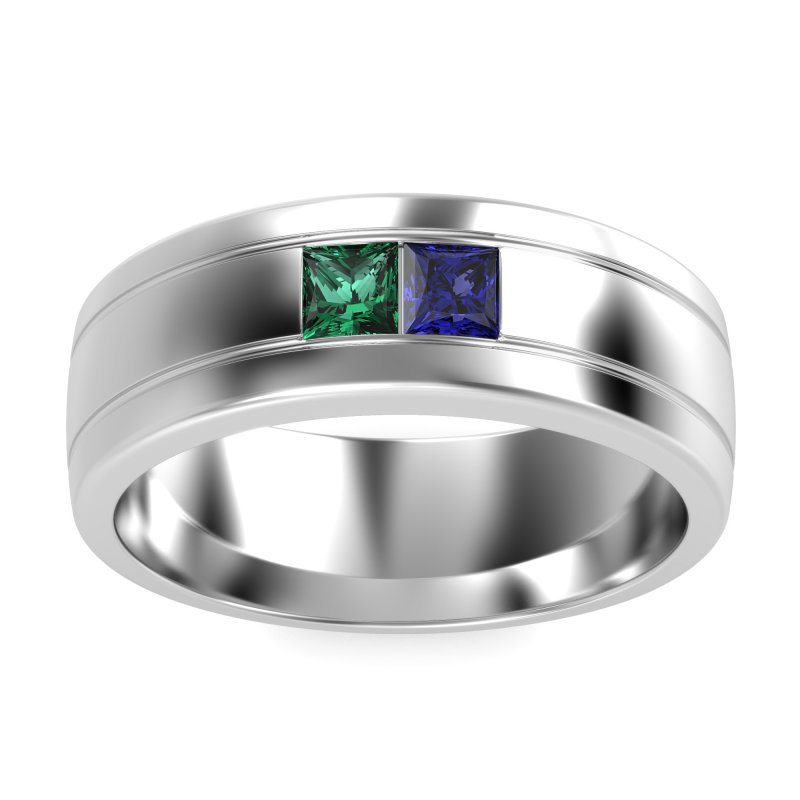 7.5mm Men's Modern Princess Band