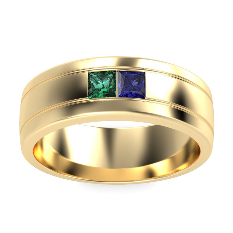 7.5mm Men's Modern Princess Band