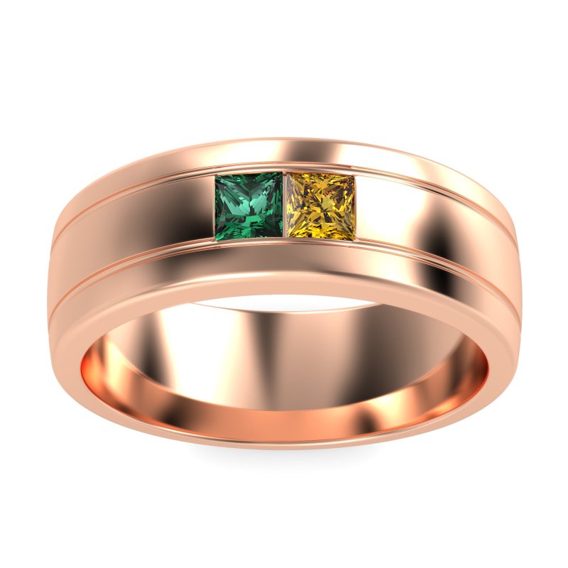 7.5mm Men's Modern Princess Band