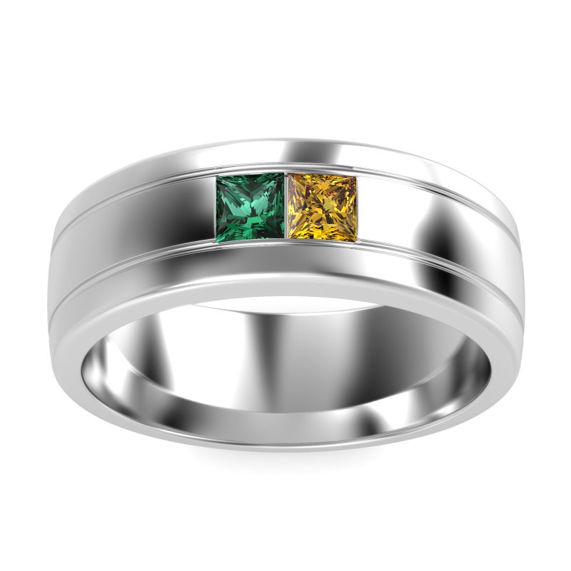 7.5mm Men's Modern Princess Band