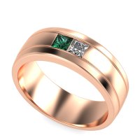 7.5mm Men's Modern Princess Band