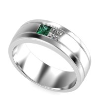 7.5mm Men's Modern Princess Band