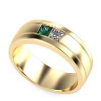 7.5mm Men's Modern Princess Band