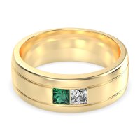 7.5mm Men's Modern Princess Band