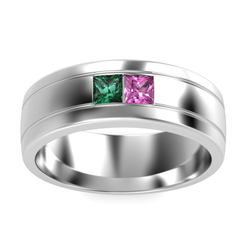 7.5mm Men's Modern Princess Band