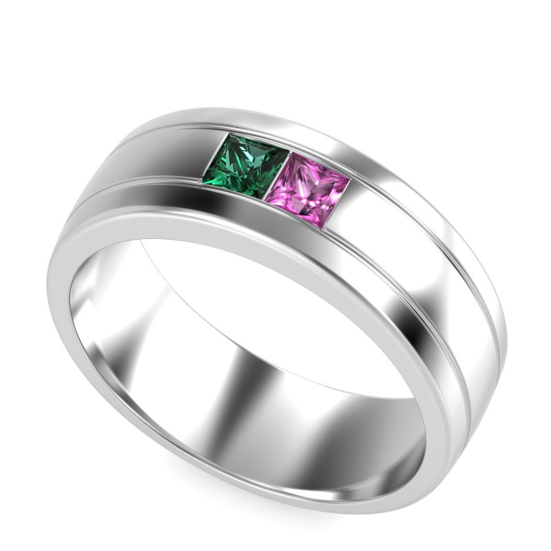 7.5mm Men's Modern Princess Band