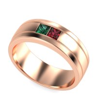 7.5mm Men's Modern Princess Band
