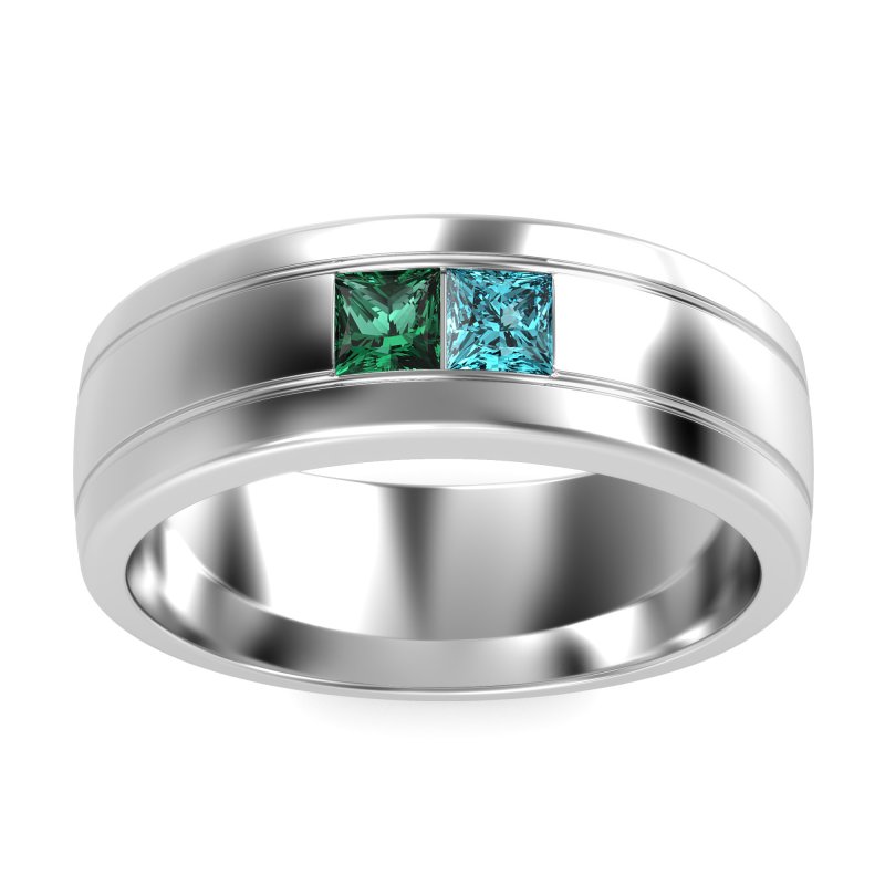 7.5mm Men's Modern Princess Band