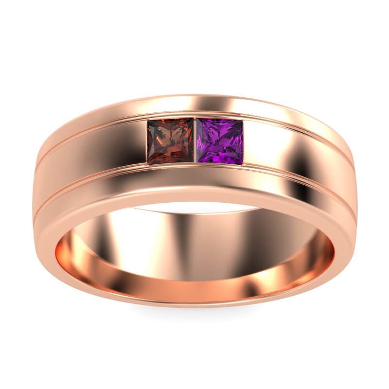 7.5mm Men's Modern Princess Band