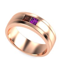 7.5mm Men's Modern Princess Band