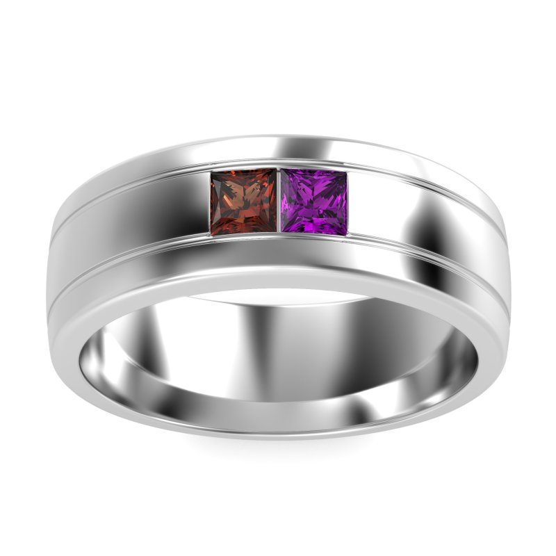 7.5mm Men's Modern Princess Band