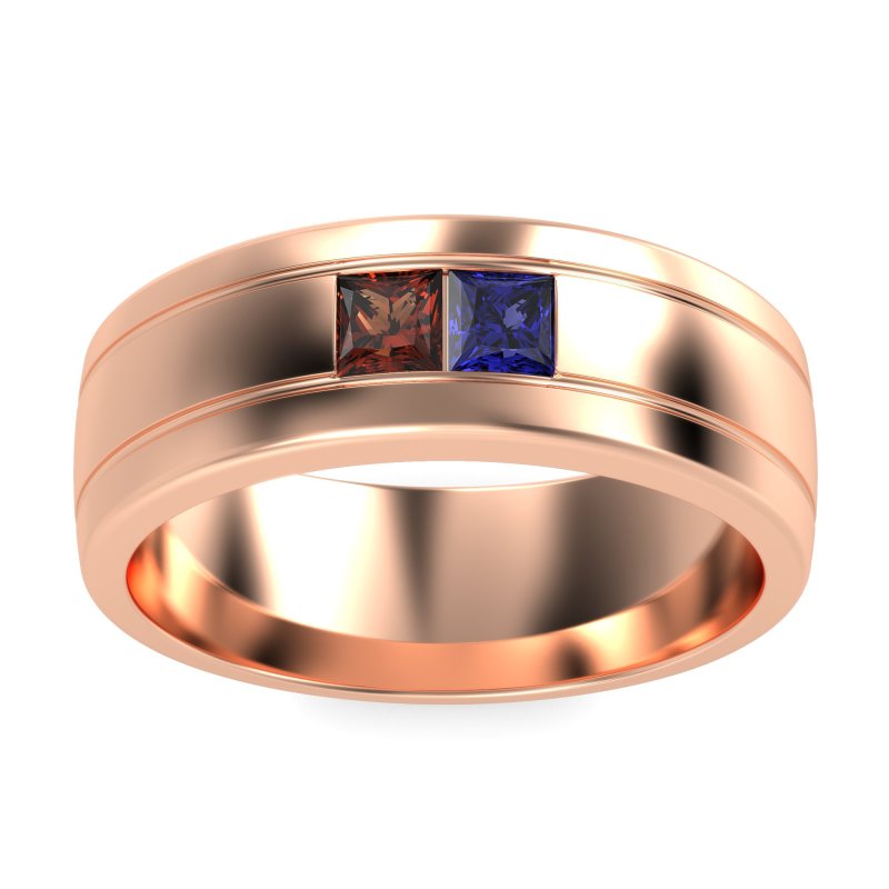 7.5mm Men's Modern Princess Band