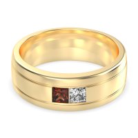 7.5mm Men's Modern Princess Band